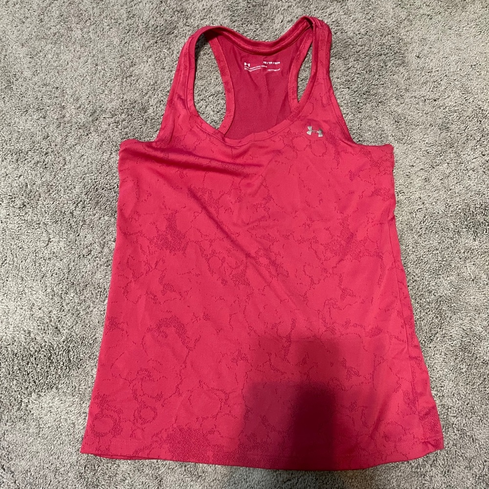 Under Armour tank top.